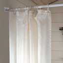 L Shape Shower Curtain Rod Holder - 25mm Angled Mount with Swivel Joints & Hardware Kit, Drilling Required (2, Grey)
