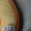 ANWA Adjustable Cat Cone Collar Soft, Cute Cat Donut Collar After Surgery, Kitten Recovery Cones to Stop Licking (Medium, Orange)