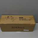 Zakkart Cat Perch for Window Sill with Bolster - Orthopedic Hammock Design with Premium Hardwood & Robust Metal Frame - Cat Window Seat for Large Cats and Kittens - Natural Color Wood Gray Bed, 24''W