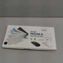 Ultra-Slim Lightweight Bluetooth Keyboard and Mouse Portable Mini Wireless Keyboard Rechargeable 7-Color Backlit for Apple iPad iPhone,Tablet iPhone Smartphone iOS Android Windows,Black