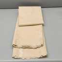 Smiry Rectangle Table Cloth, Waterproof Heavy Duty Vinyl Tablecloths, Wipeable Washable Table Cover for Kitchen and Dining Room (Beige, 60" X 84")