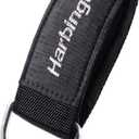 Harbinger Ankle Cuff: Premium Adjustable Support for Strength Training, Cable Machines, and Resistance Workouts  Enhance Comfort and Performance (2 Inch)