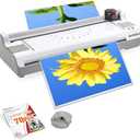 Laminator Machine 11X17 with 70Letter Size Laminating Sheets for A3/A4,13Inch Wide Thermal Hot&Cold 2Roller Lamination Laminated 3-5mil for Office Home School Teacher,with Paper Cutter,Corner Rounder