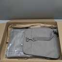 Henkelion Large Cat Carriers Dog Carrier Pet Carrier for Cats Dogs Puppies up to 25Lbs, Big Dog Carrier Soft Sided, Travel Puppy Carrier - Large - Grey (20.0"L x 13.0"W x 13.0"H)