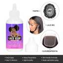 Lace Tint Spray For Wigs Hair Tint Lace Spray Wig Tint Lace Spray Lace Tint Mousse Wig Glue for Front Lace Wig Set Wig Installation Kit (Medium Brown)