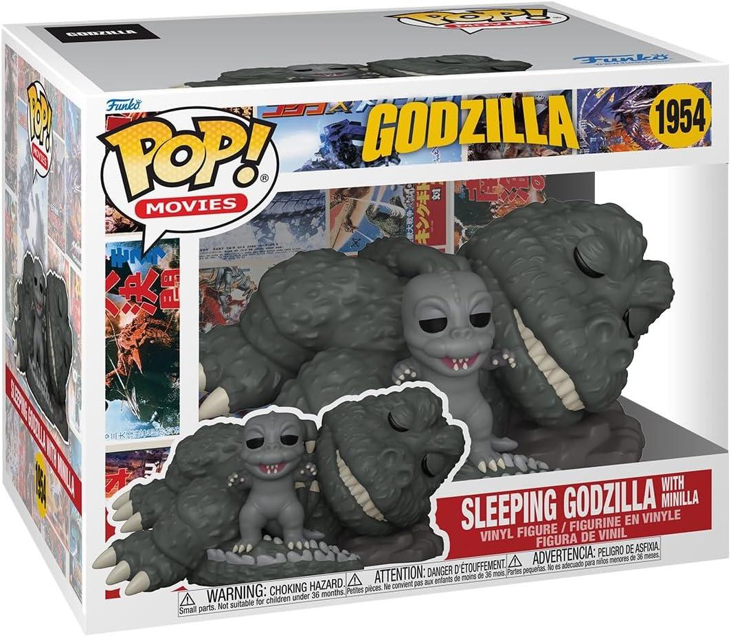 Funko Pop! Super: Godzilla - Sleeping Godzilla with Minilla - Collectable Vinyl Figure - Gift Idea - Official Merchandise - Toys for Kids & Adults - Movies Fans - Figure for Collectors and Display