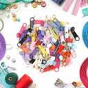 DOITEM 42 Yards 14 Pieces Coil Zippers Assorted Nylon Zipper with 56 Sliders, 14 Color for DIY Tailor Sewing Crafts