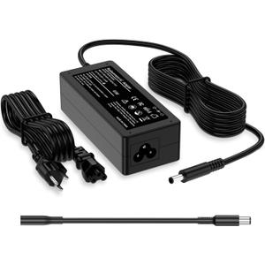 65W/45W Laptop Charger Compatible with Dell Inspiron P69G P25T P24T P51F P89G 3583 5566 5559 3585 5593 5567 3590 5555 5570 Latitude 3310 3410 3420 3490 3500 3510 3590 Power Supply Cord