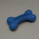 Dog Toys for Aggressive Chewers, Indestructible Chew Toys for Medium Large Dogs,Durable Rubber Dog Bones with Beef Flavor, Tough Dental Toy for Boredom Relief (blue-1)