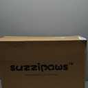 Enclosed Stainless Steel Cat Litter Box with Lid Extra Large Litter Box for Big Cats XL Metal Litter Pan Tray with High Wall Sides Enclosure, Non-Sticky, Anti-Leakage, Easy Cleaning