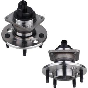 PAROD Pair 512003 Rear Wheel Bearing Hub Assembly Fit for Buick Lesabre Lucerne Park Avenue/Cadillac Allante DeVille DTS/Chevy Malibu/Oldsmobile Aurora Cutlass Toronado/Pontiac Bonneville 1991-2011