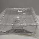 BINO | Stackable Storage Drawers, X-Large - Clear | THE CRATE COLLECTION | Storage Bins With Drawers | Bathroom Organizers | Under Sink Organizer | Vanity Cabinet Home Organization