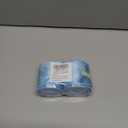 LaRibbons Christmas Wired Ribbon 2.5 inch Double Faced Blue Snowflakes and Striped Christmas Ribbon for Tree Garland, Wreath Bow, Xmas Crafts Decorations, 2 Rolls 10 Yards Total