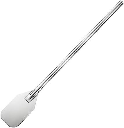 Vivicreate 48 Inch Stainless Steel Crawfish Paddle Mixing Paddle for Seafood Boil Heavy Duty Cooking Stirring Paddle with Smooth Weldless Surface for Crawfish Jam Brew – Paleta de Mezcla