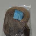 Alanhair Ombre Brown Wigs for Women,Shoulder-Length Layered Wigs with Bangs Heat Resistant Synthetic Fibre Wigs