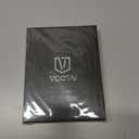 Slim Wallet for Men, Christmas Stocking Stuffers Gifts for Men Him, White Elephant Gifts for Adults Husband Boyfriend, RFID Blocking Minimalist Wallet for Men with Money Clip, Credit Card Holder (Classic Black & Orange)