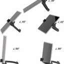 Honsky Adjustable Tablet Stand, Portable Phone Holder for Desk Bed - Multi-Angle Drawing Stand Compatible with All Tablets (Black) (for 7.9" to 12.9")