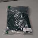 NILOUFO Women's Flowy High Waist A-Line Maxi Skirt - Summer Casual Lightweight Long Skirts with Pockets (Dark Green, X-Large) 