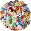 TACVEL 30PCS Random Assorted Styles Embroidered Patches, Sew on/Iron on Patches, Applique for Clothes Dress Pants Hats Jeans, Sewing Flowers Applique DIY Accessory