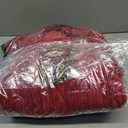 Homemate Heated Blanket Electric Red Throw - 50"x60" Heating Blanket Throw 1/2/4/6/8 Hours Auto-Off 10 Heat Levels Over-Heat Protection Soft Flannel Sherpa ETL Certification 