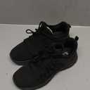 INZCOU Running Shoes Lightweight Tennis Shoes Non Slip Gym Workout Shoes Breathable Mesh Walking Sneakers (8.5 Women/7.5 Men, 01-all Black)