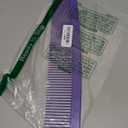 Funny Giant Hair Styling Huge Comb, Halloween Big Comb Prank Supply (Purple)