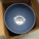 12 Pcs Unbreakable Cereal Bowls Set, 26 Oz Wheat Straw Bowls Set, Microwave & Dishwasher Safe Bowls for Kitchen, Reusable Plastic Bowls for Soup, Salad and Snack, BPA Free, Dark Blue