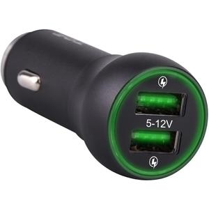 Mini 48W 4.8A Metal Dual USB Car Charger Adapter Black for iPhone 12 11 Pro Max XS XR X Plus 8 7 Galaxy S20 Ultra S10 S10+S10E Note LG iPad Pro Air Huawei Moto Pixel MP4 MP3