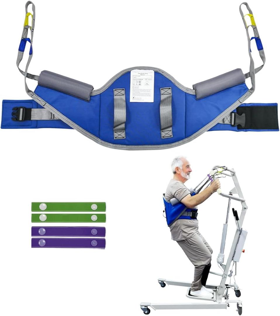 Sit to Stand Lift Sling for Lifting or Transferring, Large