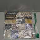 DEWOO Colorful Peel and Stick Backsplash Tiles Kitchen Bathroom Square Self Adhesive Wall Tile Checkerboard Checkered Stickers,Multicolor (10-Sheet, 12"12") (Multicoloured)