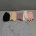Sunm Boutique Cotton Boy Shorts Underwear for Women, Soft Womens Boxer Briefs, Moisture Wicking Boyshorts Panties 6 Pack, L