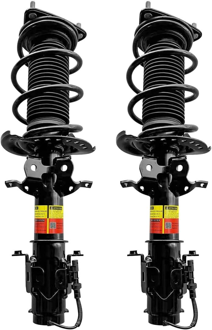 FR3Z18124AG KR3Z18124AE Pair Front Shock Absorbers Strut Assembly Compatible with Ford Mustang EcoBoost GT with MagneRide Suspension 2015-2023 FR3Z-18124-AG, KR3Z-18124-AE