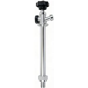 Frost Free Sillcock 14 Inch with Vacuum Breaker - Crimp PEX Connection - Lead-Free Brass Outdoor Faucet, Anti-Siphon Freeze Proof Hose Bibb for 3/8" & 1/2" PEX Tubing