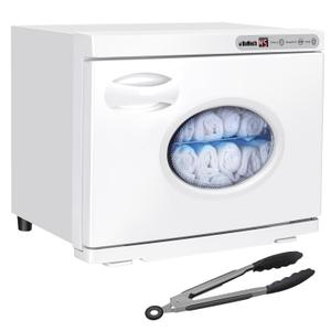 ROMECH 23L Hot Towel Warmer Cabinet, Professional Towel Heater with LED Temperature Display Setting, Extra Large Capacity Towel Warmers for Spa Massage Salon Home (White, 23L)