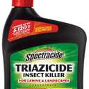 Spectracide Triazicide Insect Killer For Lawns & Landscapes Concentrate (Ready-To-Spray), Protects Lawns, Vegetables, Fruit & Nut Trees, Roses, Flowers & Shrubs, 32 fl Ounce (32 Fl Oz (Pack of 1))