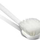 CFS 36620L00 Flo-Pac Plastic Handle Utility Scrub Brush, Nylon Bristles, 20" Length, 2" Bristle Trim, White, 1 Count