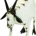 Rustic Arrow Goat - Medium Garden Statue Multicolor, 21X11X26 inches