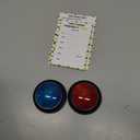 IIDEA Family Friendly Feud Card Game with 2 Answer Buzzers,Family Game Night Funny Trivia Quiz for Holiday Gathering Party Office Class Groups Team Building