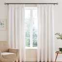 KAMANINA Bronze Curtain Rod 32 to 58 Inch(2.6-4.8ft), Adjustable Curtain Rods for Windows 28 to 48 Inch, 3/4 Inch Splicing Drapery Rods with Twisted Cage Finial
