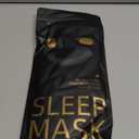 MABAO 2 Packs Sleep Mask for Side Sleeper, Eye Mask for Sleeping Women Men, 3D Contoured Cup No Eye Pressure 100% Light Blocking Sleeping Mask with Adjustable Strap Night Blindfold Flight, Nap, Black