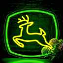 Farm Farmhouse Neon Sign for Wall Decor Dimmable Farm Farmhouse Neon Light for Man Cave Bedroom Suitable for Living Room Warehouse Birthday Gift for Men Size13.7 * 12.5In(P059)