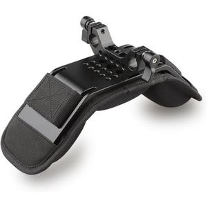 CAMVATE Camera Shoulder Mount Pad with 15mm Dual Rod Clamp for 15mm Camera Shoulder Railblock Support System - 1752