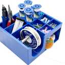 Solder Dispenser Reel Stand, Solder Wire,Flux,Paste and Small Parts Storage Box
