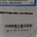 206A Toner Cartridges 4 Pack: M283fdw M283cdw M255dw 206X Set Compatible for HP 206 206A Color LaserJet Pro MFP M283fdw M283fdn M282nw M283 W2110A Printer High Yield Ink (Black Cyan Yellow Magenta)