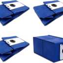 4 Pack 4.6L High-Capacity Reusable Dust Bags Compatible with RC400 Dustin and Orb-i Robot Vacuums, Replacement Dust Collector Bags