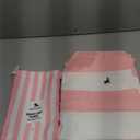 Dock & Bay Beach Towel - Quick Dry, Sand Free - Compact, Lightweight - 100% Recycled - Includes Bag - Cabana Light - Malibu Pink, Extra Large (200x90cm, 78x35)