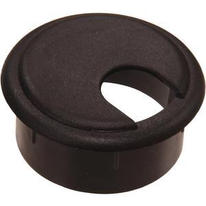 The Hillman Group 59090 2-1/2-Inch Black Grommet with Cap