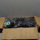 2 Pack Garden Obelisk Trellis, 70" Tall Plant Support for Climbing Vine, Metal Covered Plastic Coating Rustproof Heavy Duty Rose Trellis Indoor Outdoor(Black, 70 * 11.8 * 11.8INH*W*L)