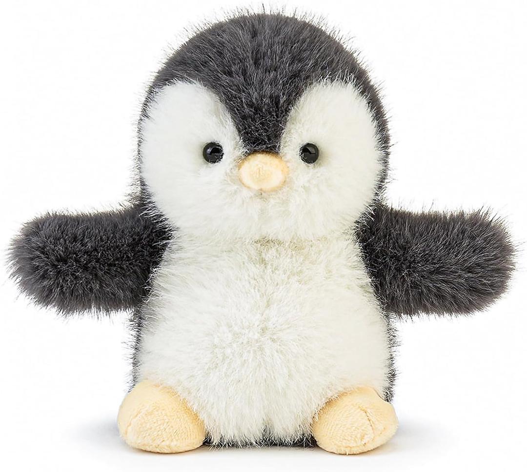 Cute Penguin Plush Soft Stuffed Animals 6" Soft Penguin Stuffed Plushies Pillow Birthday Christmas Valentine's Day Gifts for Kids Girlfriend