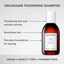 SACHAJUAN Thickening Hair Shampoo, Volumizing, Heat & UV Protectants, Shine & Smooth Volume, Paraben-Free
